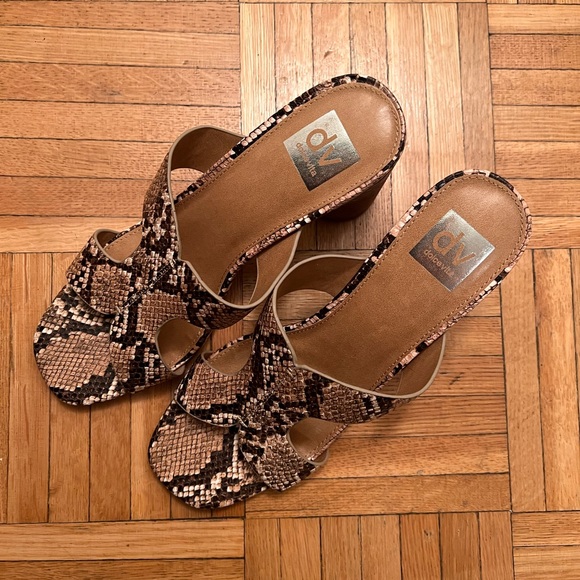 Dolce Vita Shoes - High heels snake print sandals